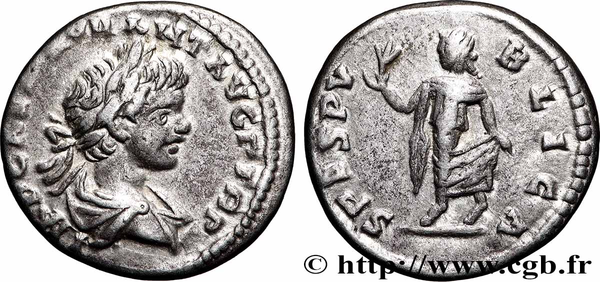 CARACALLA Denier MBC+