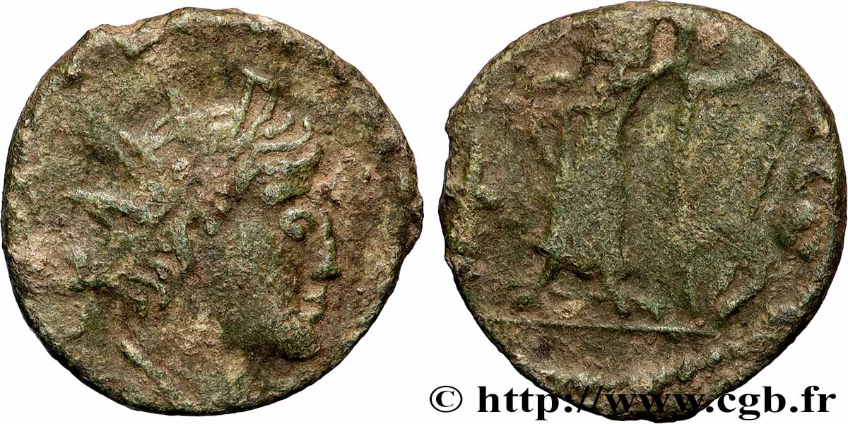 TETRICUS II Antoninien, minimi (imitation) VF/VF