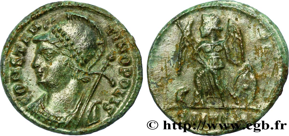 CONSTANTINOPLE Centenionalis ou nummus SUP