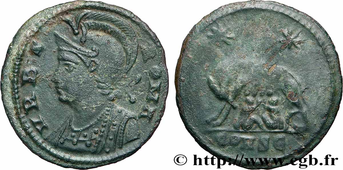 ROME Centenionalis ou nummus TTB+