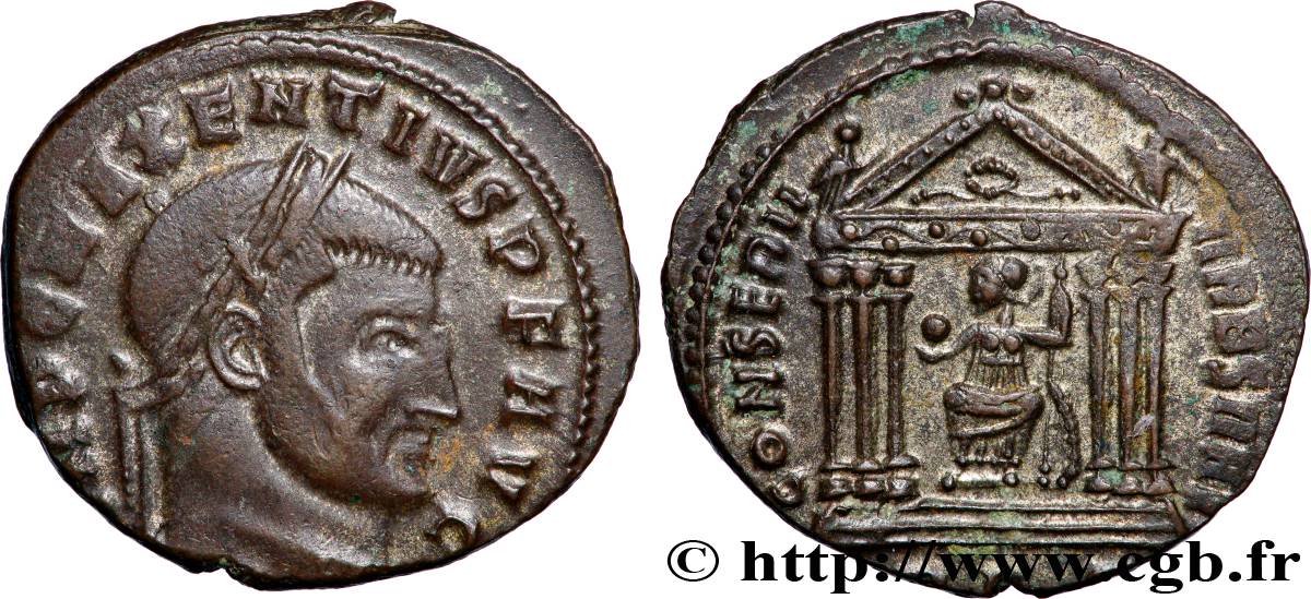 MAXENTIUS Follis ou nummus XF/AU