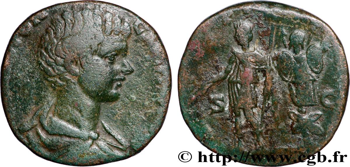 CARACALLA Sesterce q.BB