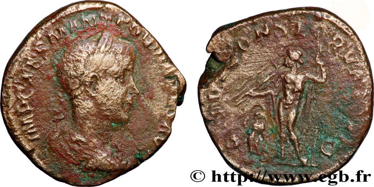 GORDIAN III Sesterce VF