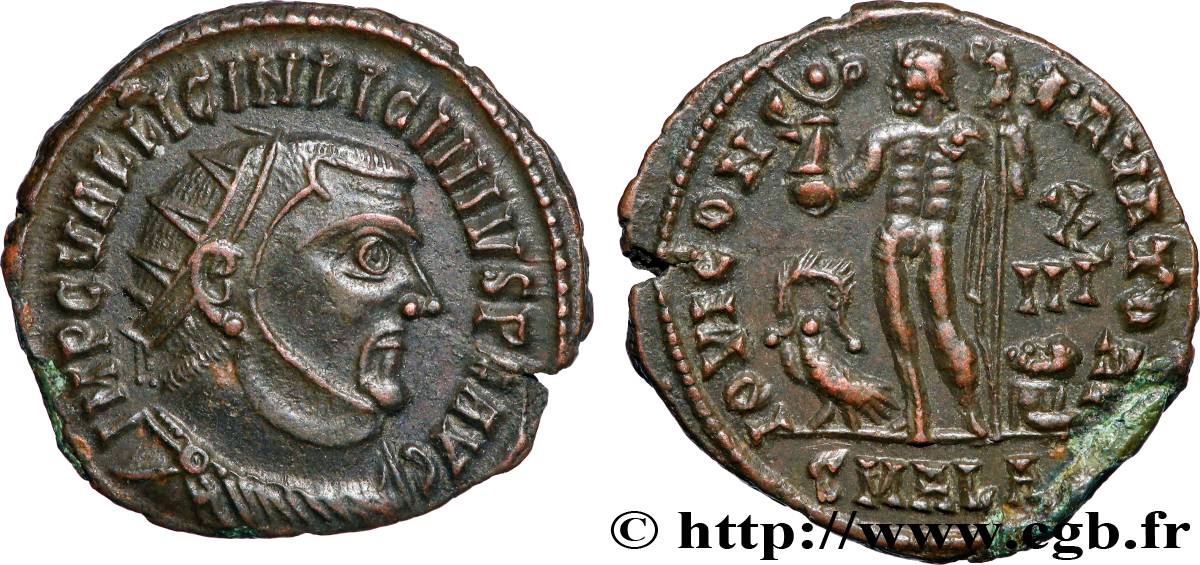 LICINIUS Ier Follis ou nummus TTB+