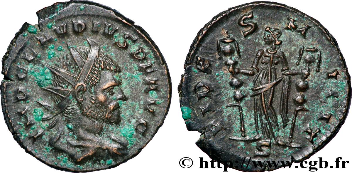 CLAUDIUS II GOTHICUS Antoninien AU/AU