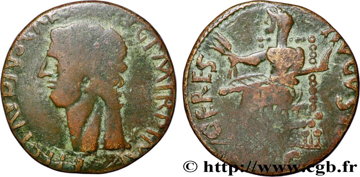 CLAUDIUS Dupondius VF