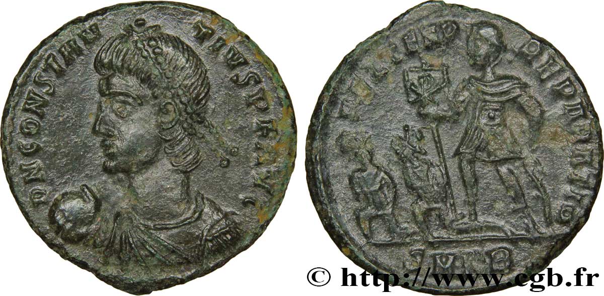 CONSTANCE II Maiorina, (MB, Æ 2) SPL