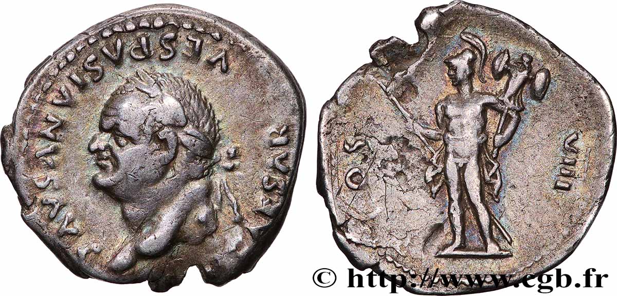 VESPASIANO Denier MBC+/MBC