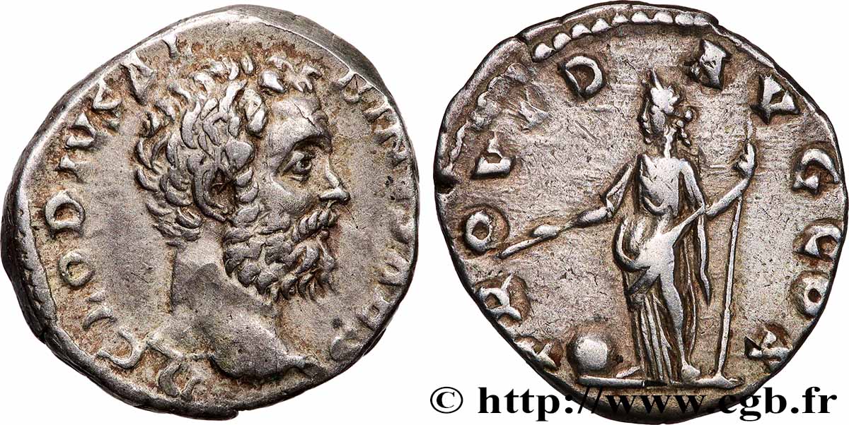 CLODIUS ALBINUS Denier TTB+