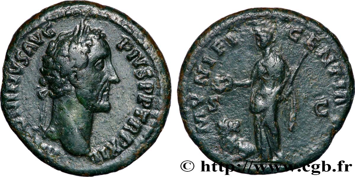 ANTONINUS PIUS As XF