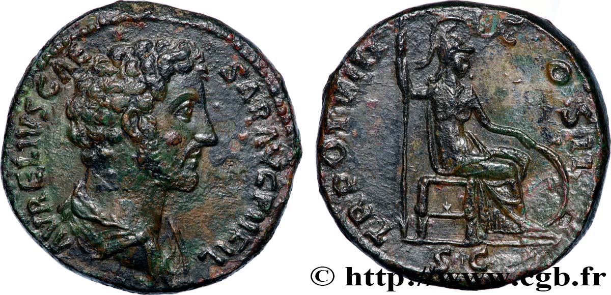 MARC AURÈLE Sesterce TTB