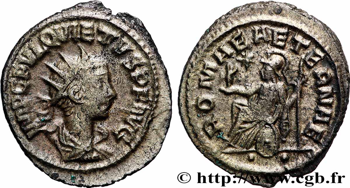 QUIÉTUS Antoninien TTB