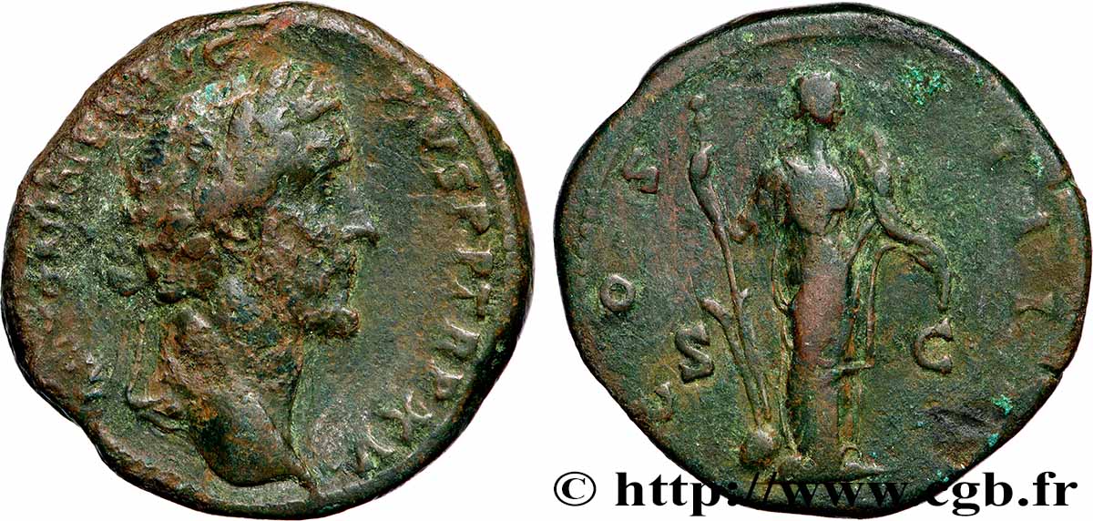 ANTONINO PIO Sesterce q.BB