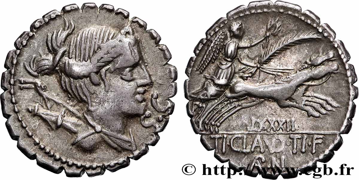 CLAUDIA Denier serratus TTB+