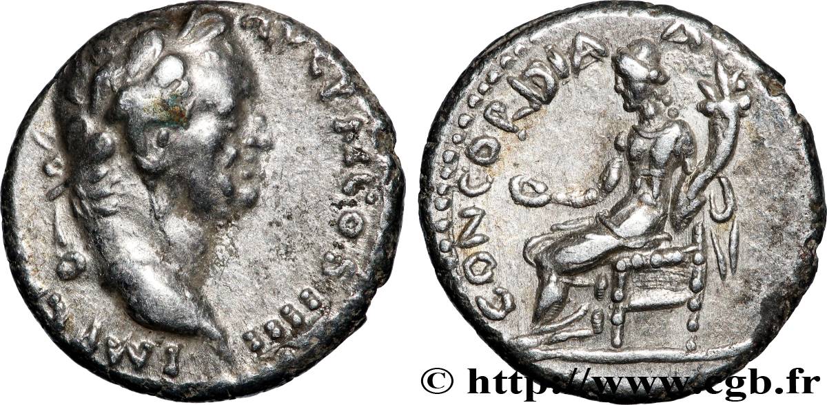 VESPASIEN Denier TTB+