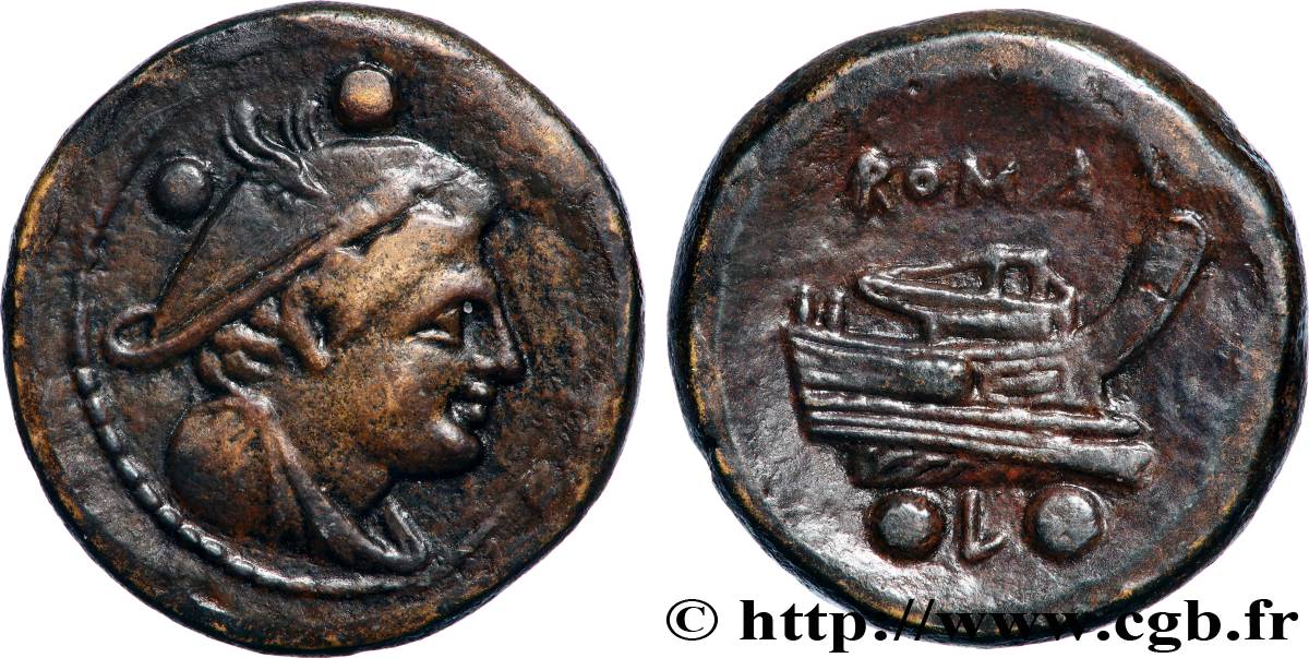 RÉPUBLIQUE ROMAINE - ANONYMES Sextans TTB+