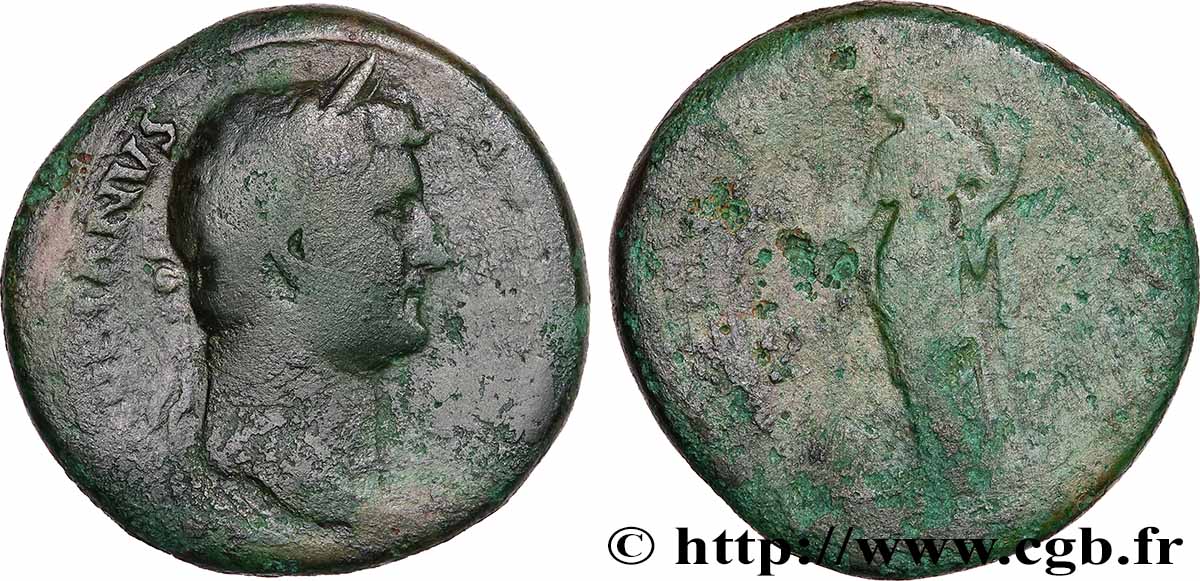 HADRIAN Sesterce VF