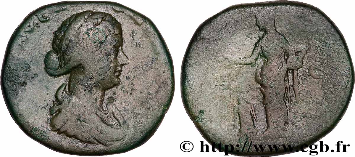 LUCILLA Sesterce VF/VF