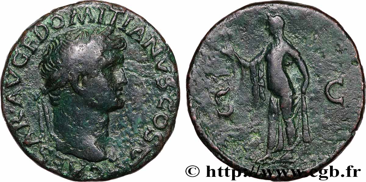 DOMITIANUS As XF/VF