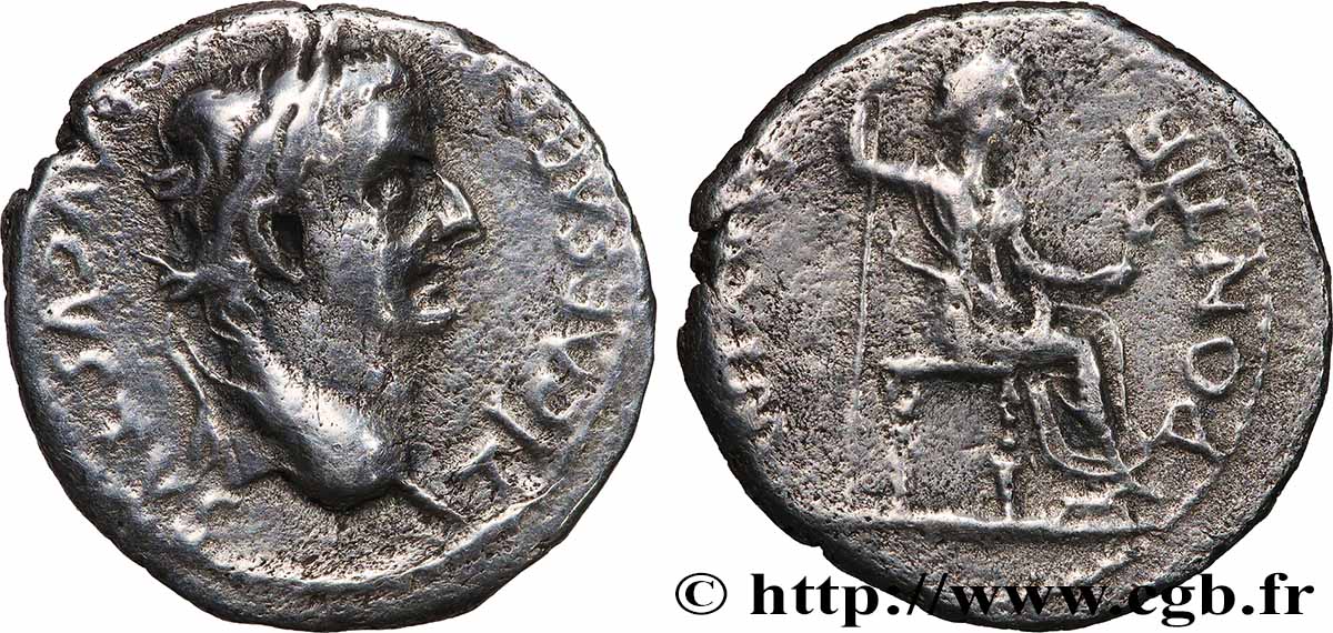 TIBÈRE Denier TTB
