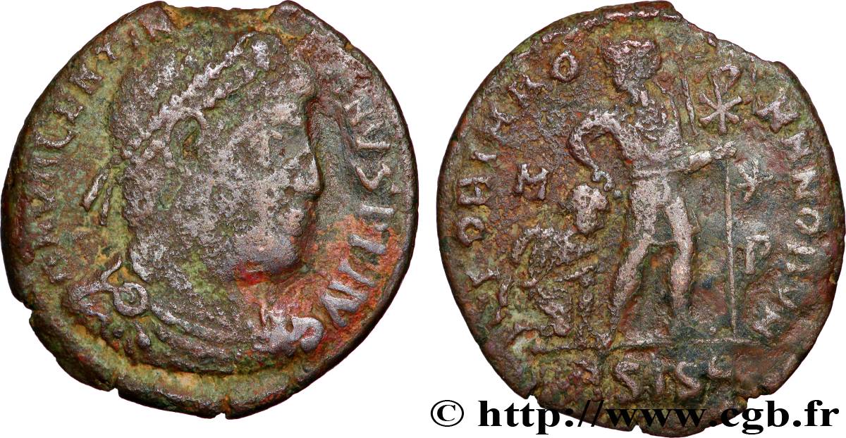 VALENTINIEN Ier  Nummus TB+