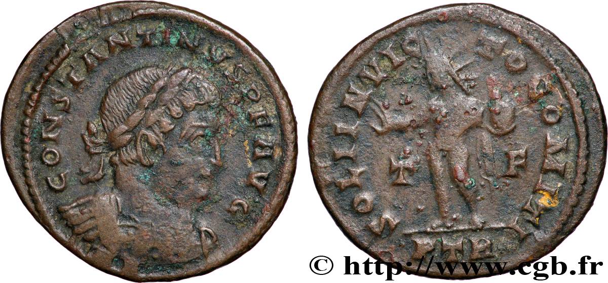 CONSTANTINE I THE GREAT Follis ou nummus XF/VF