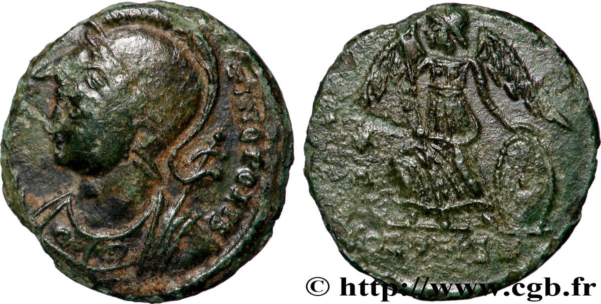 CONSTANTINOPOLIS Centenionalis ou nummus VF/XF
