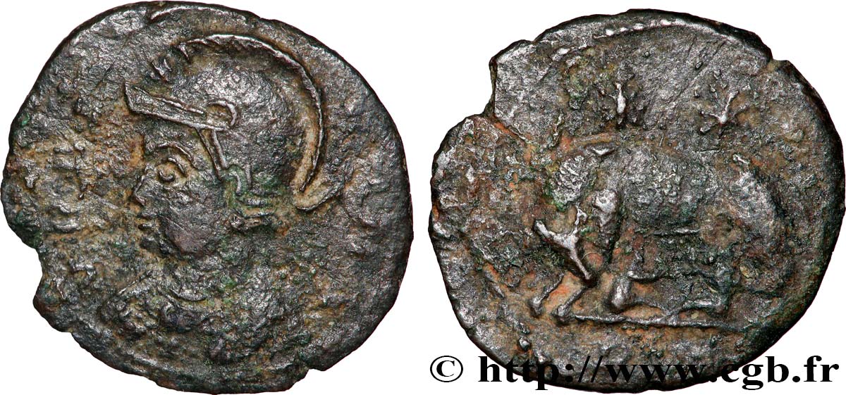 ROMA Centenionalis ou nummus VF