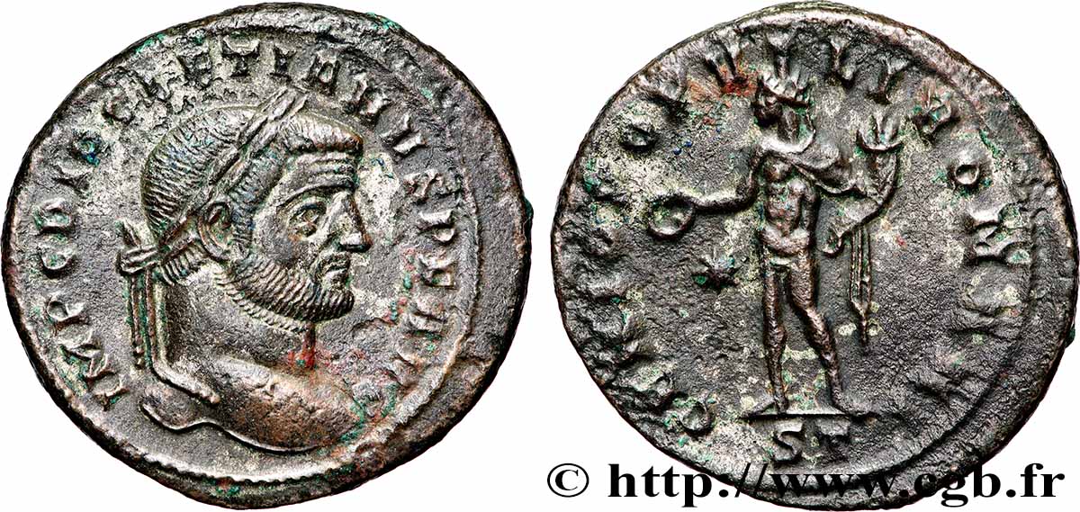 DIOCLÉTIEN Follis ou nummus TTB+
