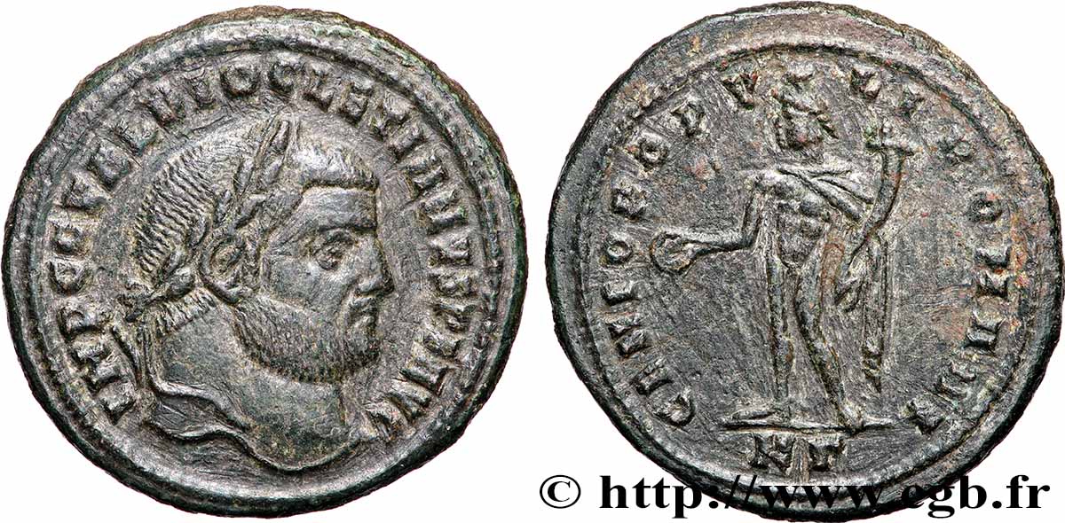 DIOCLETIAN Follis ou nummus XF