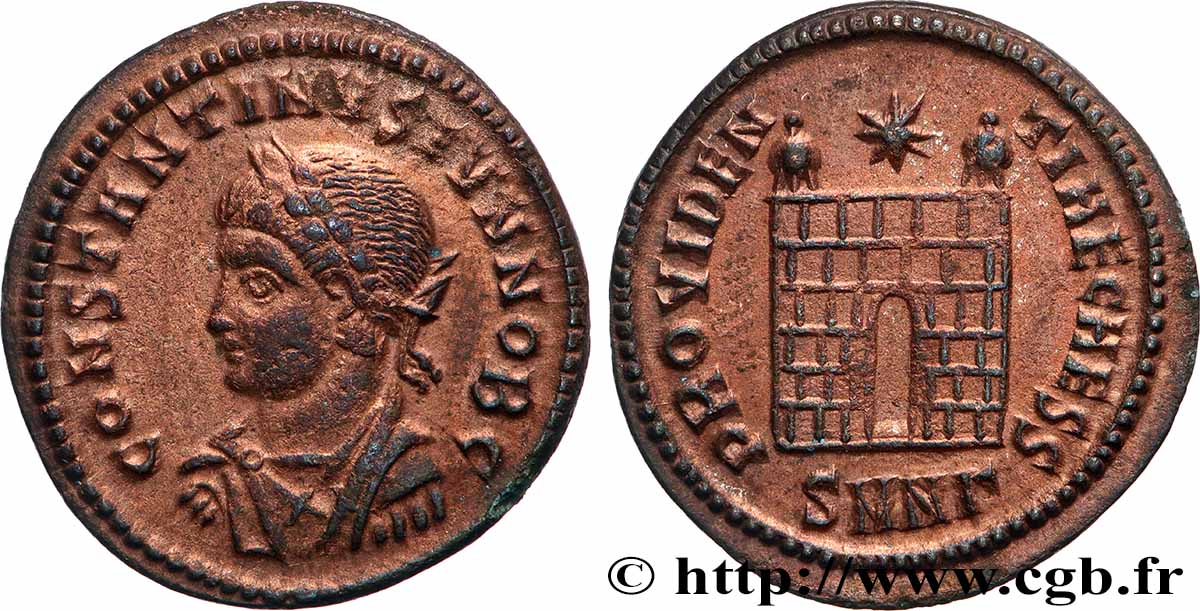 CONSTANTINE II Centenionalis ou nummus AU