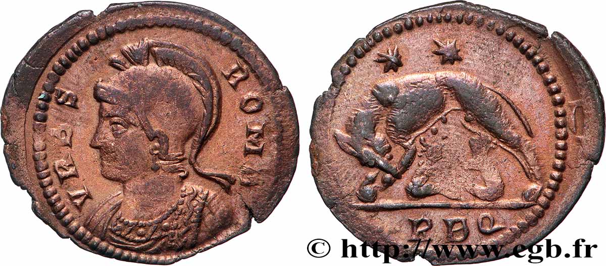 ROMA Centenionalis ou nummus AU