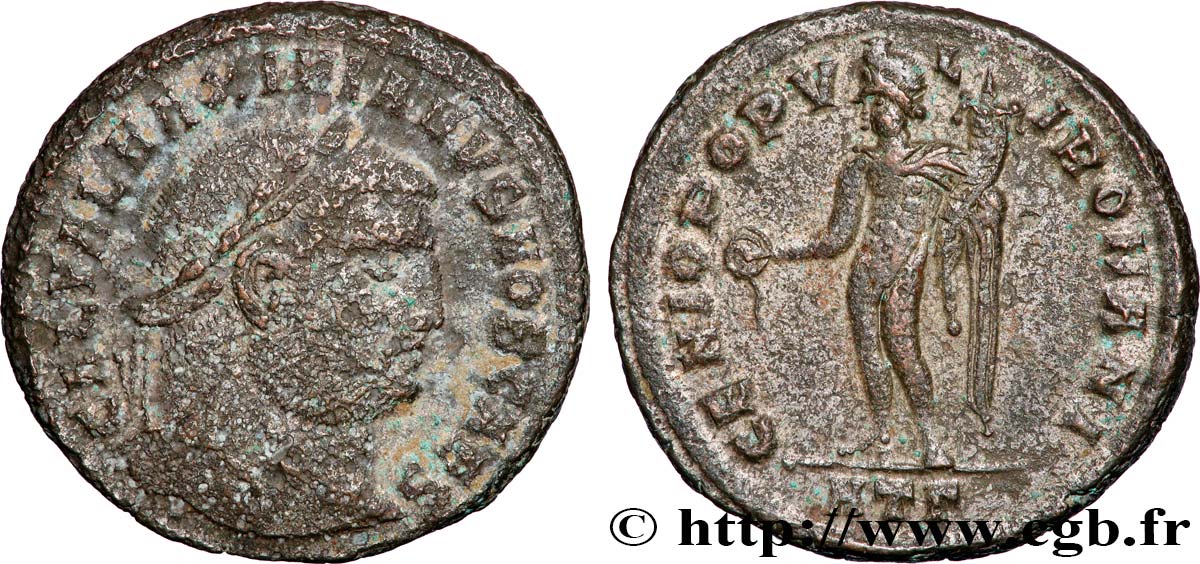 GALERIUS Follis ou nummus VF/AU