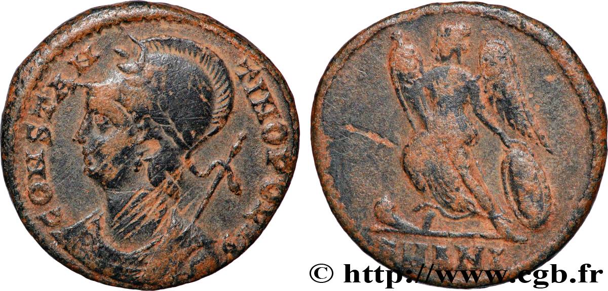 CONSTANTINOPOLIS Centenionalis ou nummus VF