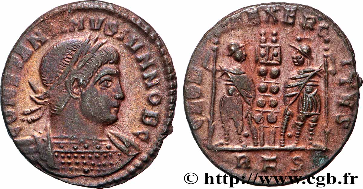 COSTANTINO II Centenionalis ou nummus q.SPL/SPL