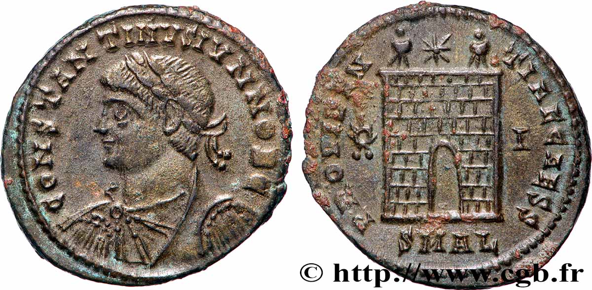 COSTANTINO II Centenionalis ou nummus q.SPL