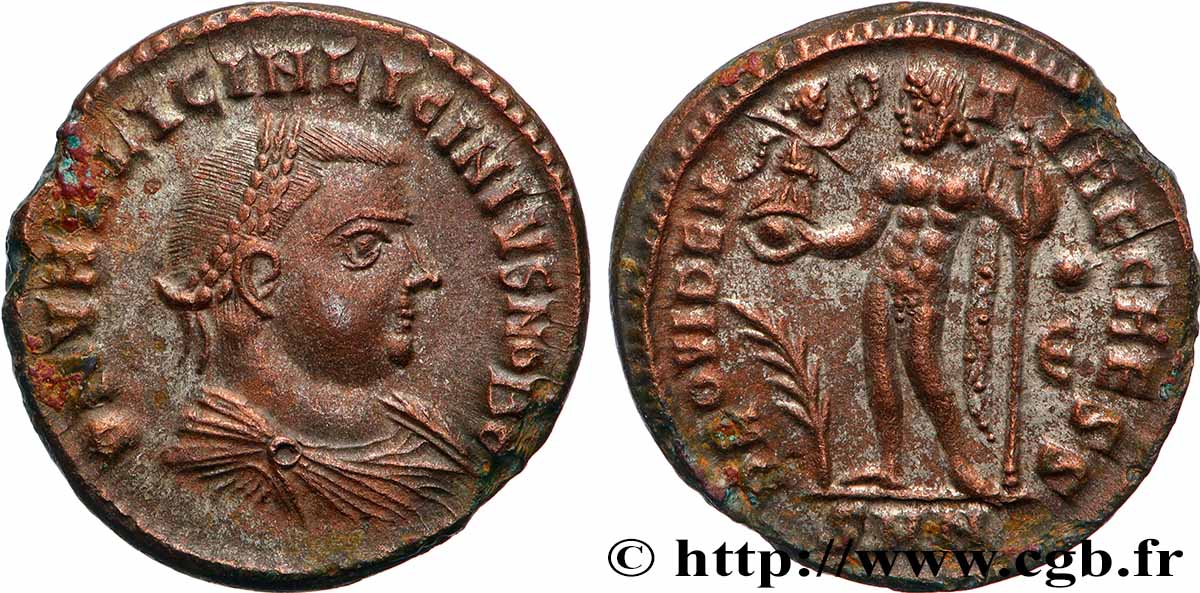 LICINIUS II Centenionalis ou nummus AU/AU