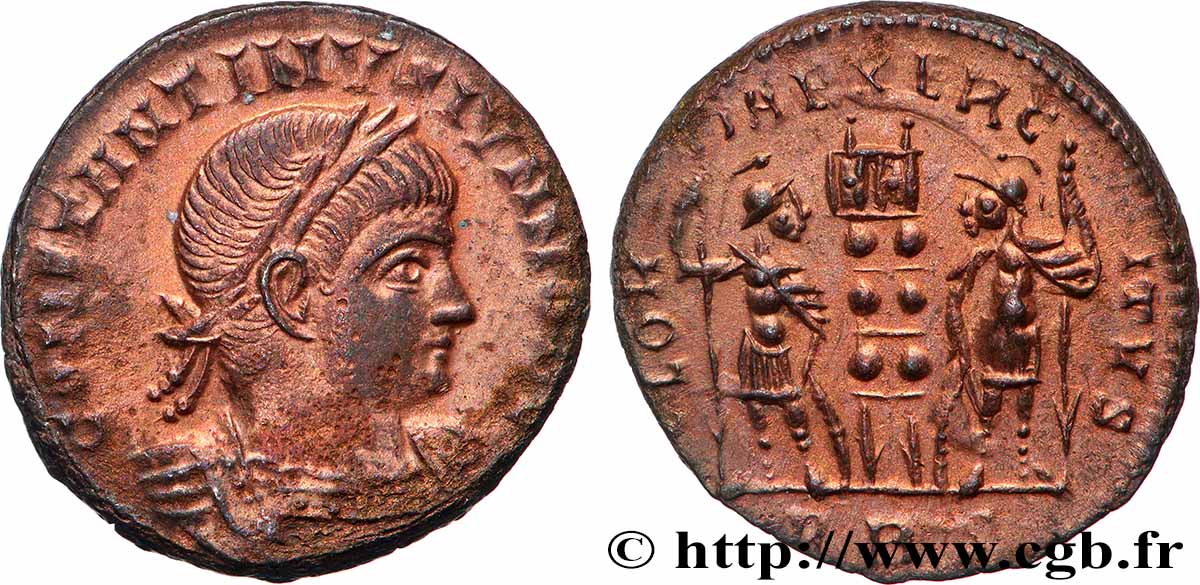 COSTANTINO II Centenionalis ou nummus SPL
