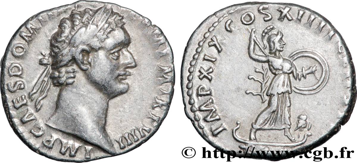 DOMITIANUS Denier AU