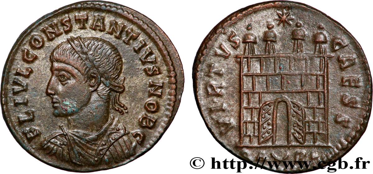 CONSTANCIO II Centenionalis ou nummus EBC