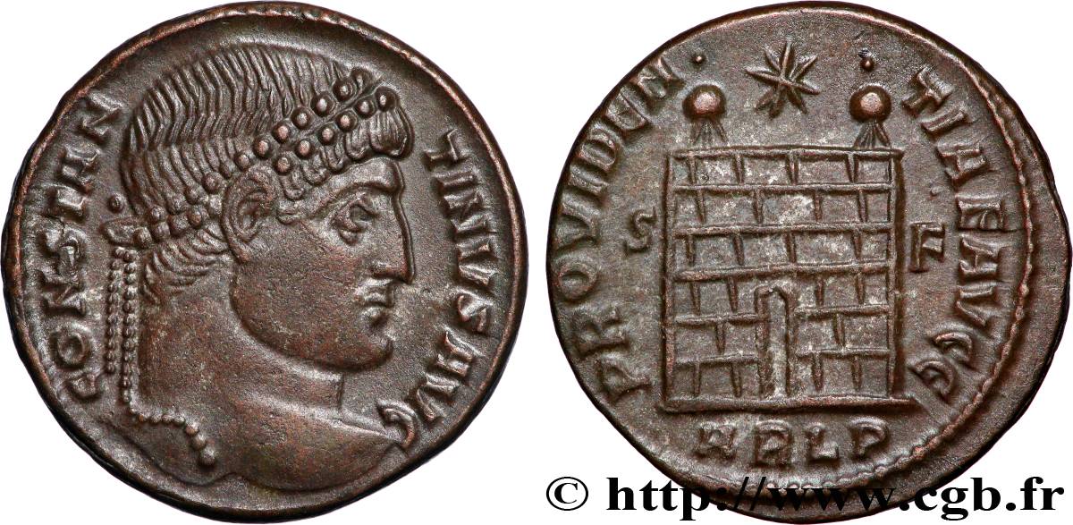 CONSTANTINE I THE GREAT Centenionalis ou nummus MS/AU
