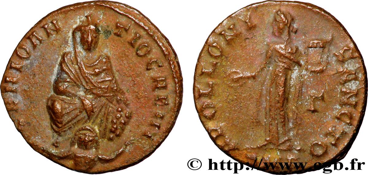 ANTIOCHIA Demi-follis ou demi-nummus AU/XF