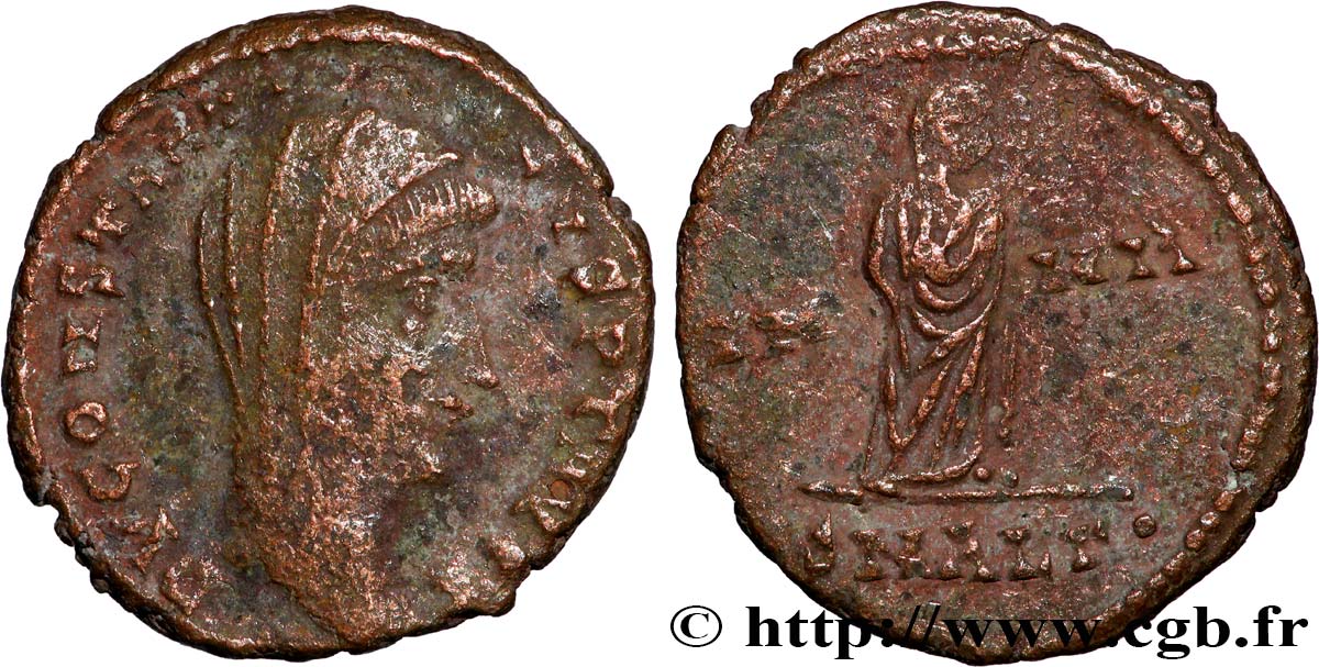 CONSTANTIN Ier LE GRAND Centenionalis ou nummus TB+