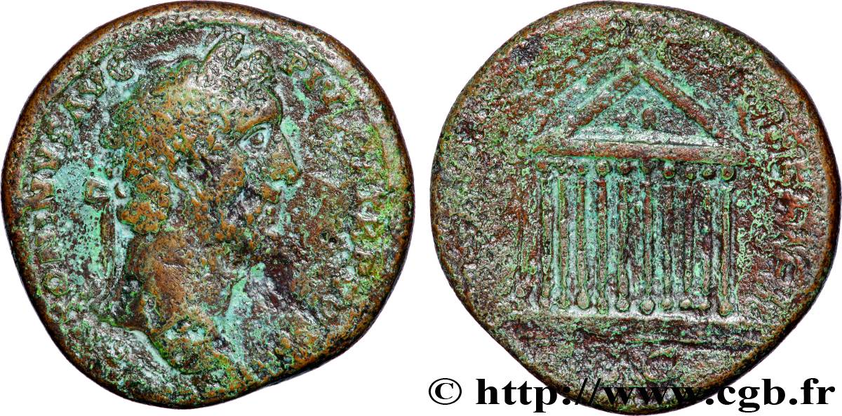 ANTONIN LE PIEUX Sesterce TB+