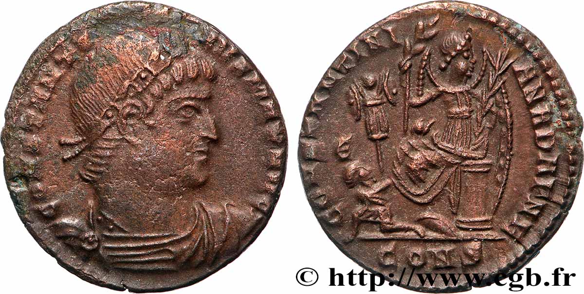 CONSTANTINE I THE GREAT Centenionalis ou nummus AU