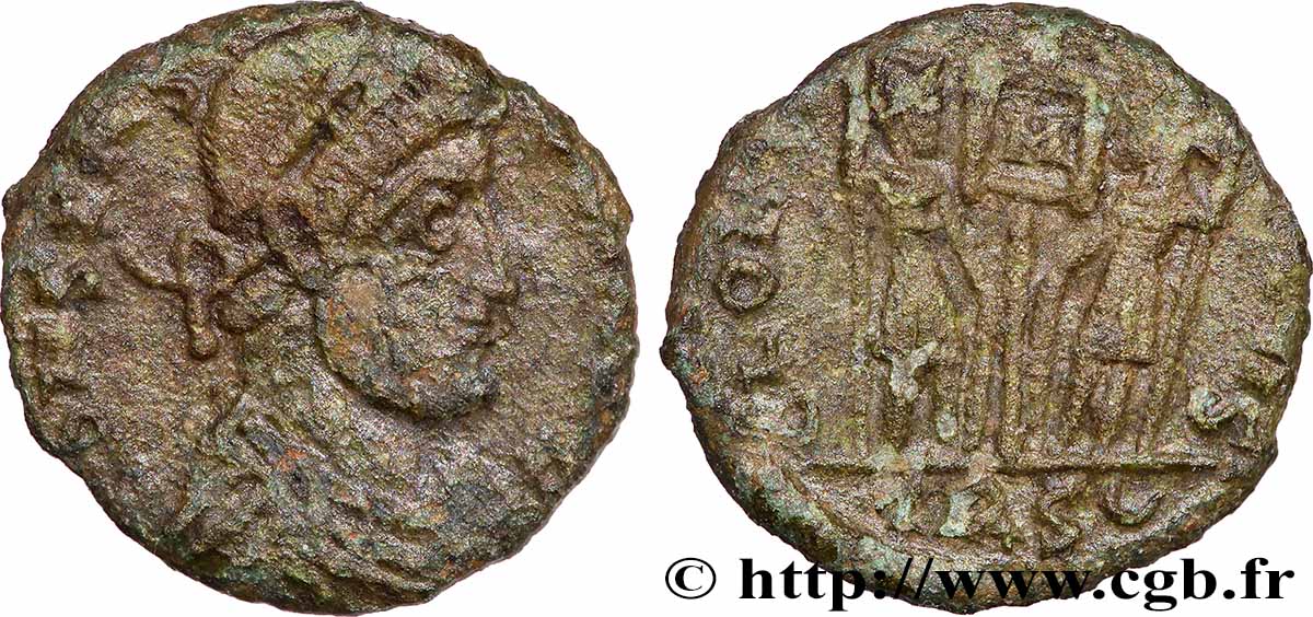 CONSTANS Centenionalis ou nummus TTB+