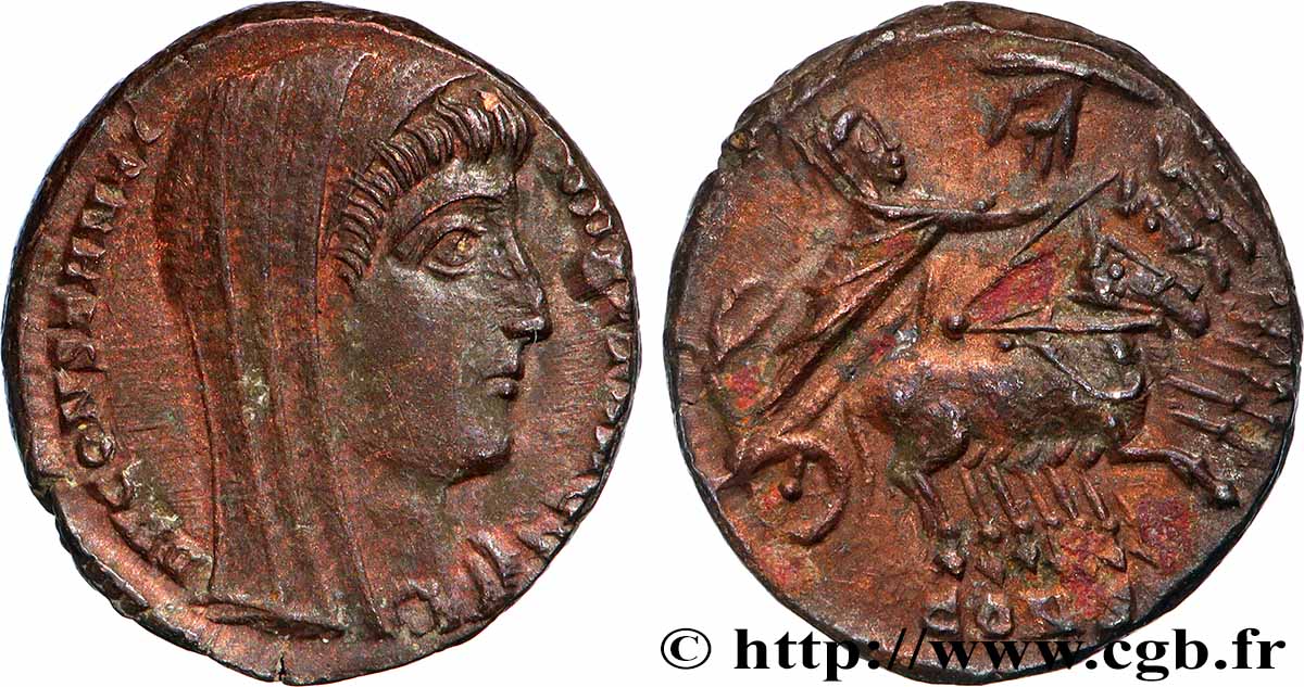 CONSTANTINE I THE GREAT Centenionalis ou nummus AU