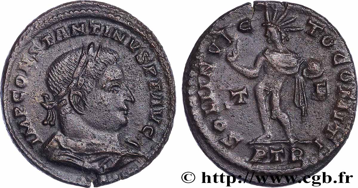 CONSTANTINE I THE GREAT Follis ou nummus AU