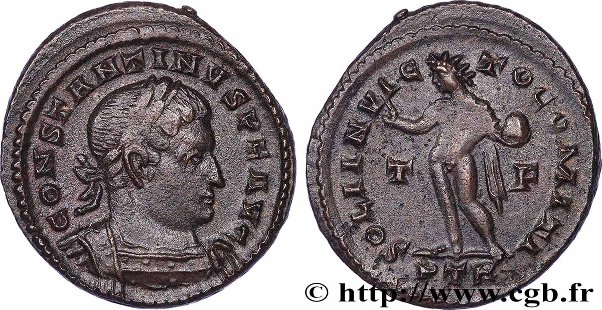 CONSTANTIN Ier LE GRAND Follis ou nummus TTB