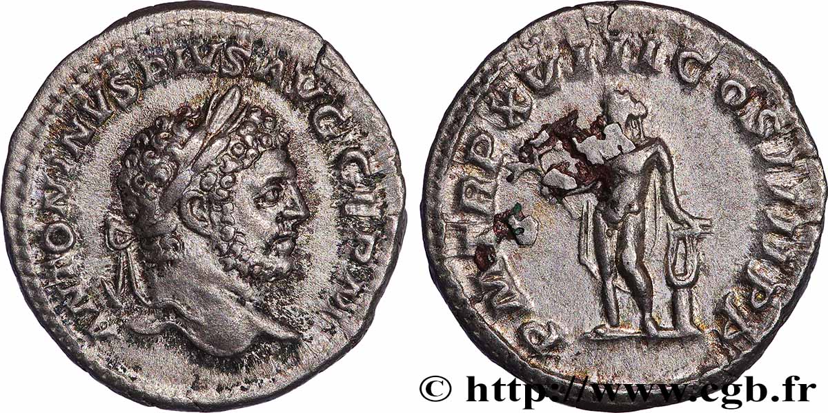 CARACALLA Denier MBC+